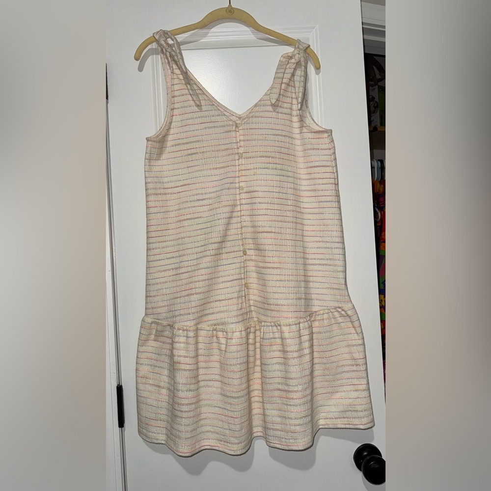 LOFT Shoulder Tie Dress size small